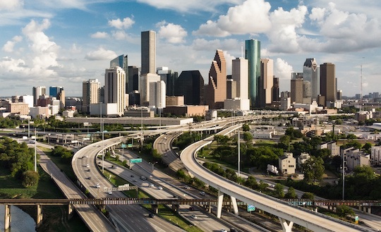 Downtown houston skyline