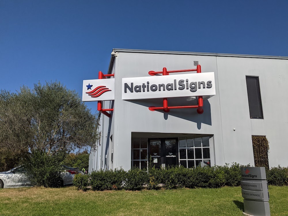 National signs, a sign company in houston, texas.