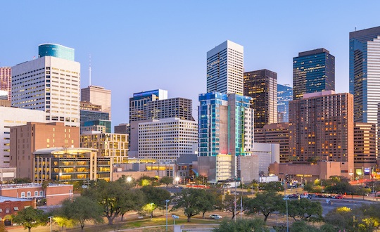 Downtown houston skyline