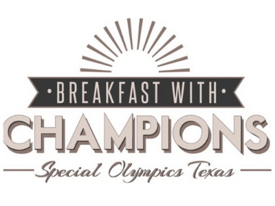 National Signs was a proud sponsor of the Breakfast with Champions Special Olympics Texas fundraiser event