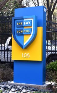 THE FAY SCHOOL MONUMENT SIGN