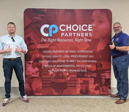 National Signs is proud to be part of the Choice Partners (CP) Co-op. Check out National Signs CEO Cody Johnson and VP of Sales Matt Nicolay at a CP Lunch and Learn.