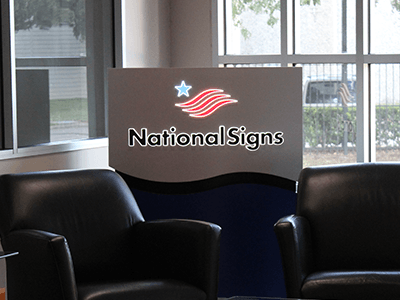 You need signage consultants you can trust, such as National Signs